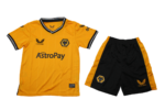 Kit Infantil Titular Wolverhampton Amarela I 2024/25 Unissex