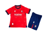 Kit Infantil Titular Osasuna Vermelha I 2024/25 Unissex