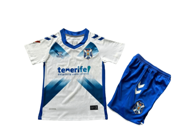 Kit Infantil Tenerife Home I Branca 2024/25 Unissex