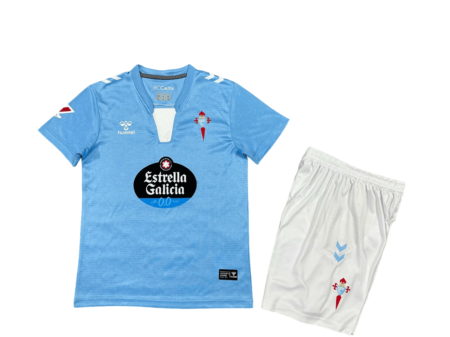 Kit Infantil Celta de Vigo Azul Home I 2024/25 Unissex