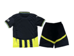 Kit Infantil Manchester City VerdePreta III 202425 Unissex