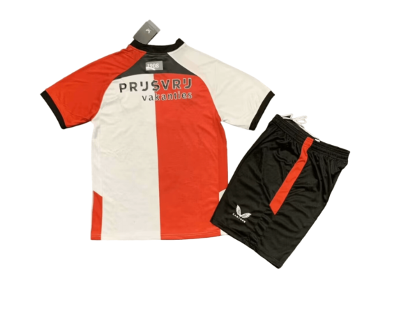 Kit Infantil Feyenoord Home I Vermelha 2024/25 Unissex