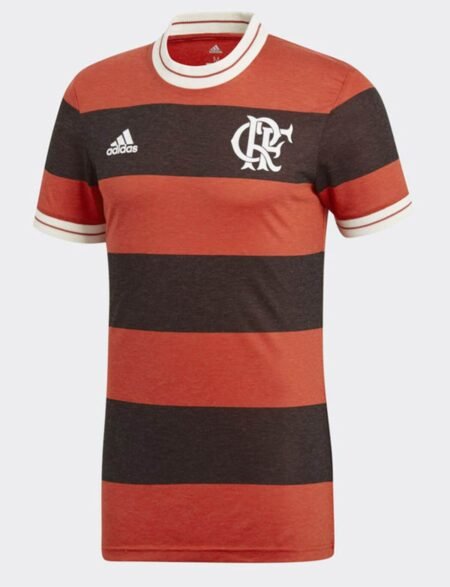 Camisa Icon do Flamengo 2018 Vermelha Gola Masculina