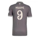 Camisa-terceira-real-madrid-mbappe-9-cinza-iii-2024-25-jogador-loja-malta-esportes-