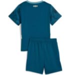 Kit Infantil Olympique de Marseille Away Azul Escuro 2024/25 Unissex