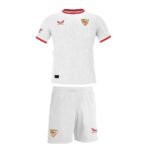 Kit Infantil Sevilla FC  Home I Branca 2024/25 Unissex