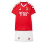 Kit Infantil Benfica Vermelha I Home 2024/25 Unissex