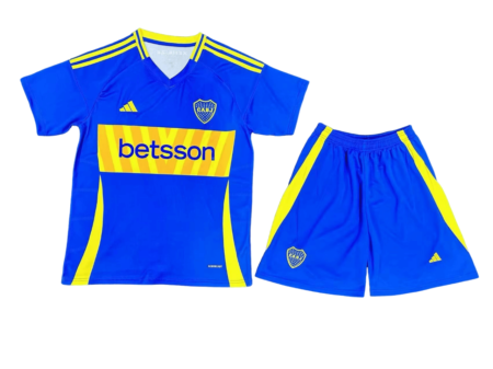 Kit Infantil Boca Juniors Titular Azul I 2024/25 Unissex