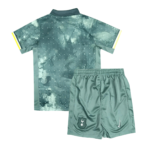 Kit Infantil Três Tottenham III Verde 2024/25 Unissex