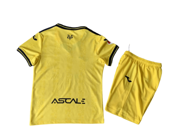 Kit Infantil Titular Villarreal Amarela Home I 2024/25 Unissex