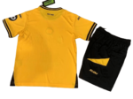 Kit Infantil Titular Wolverhampton Amarela I 2024/25 Unissex
