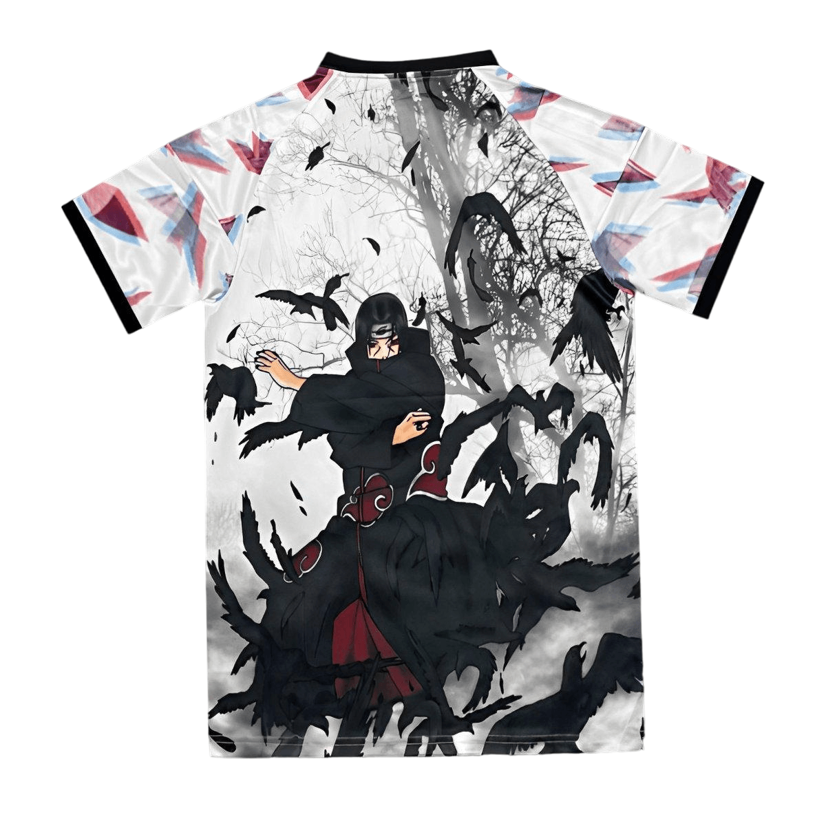 camisa-Itachi-Uchiha-naruto-japao-branca--masculina- (1) Camisa Itachi Uchiha Naruto Japão Branca 2024/25 Masculina
