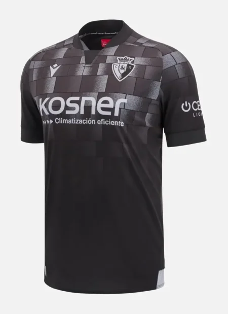 Camisa Terceira Osasuna Preta III 2024/25 Masculina