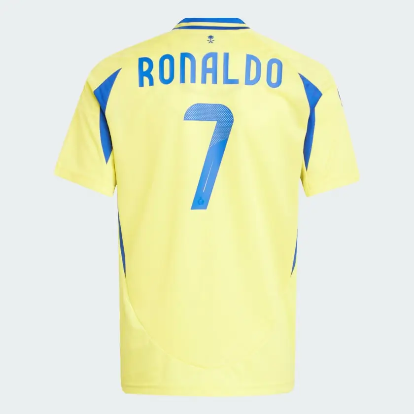camisa-al-nassr-amarela-cristiano-ronaldo-i-titular-adidas-2024-25-masculina- (1) Camisa Al-Nassr Amarela Titular Cristiano Ronaldo 7 Adidas 2024/25 Masculina