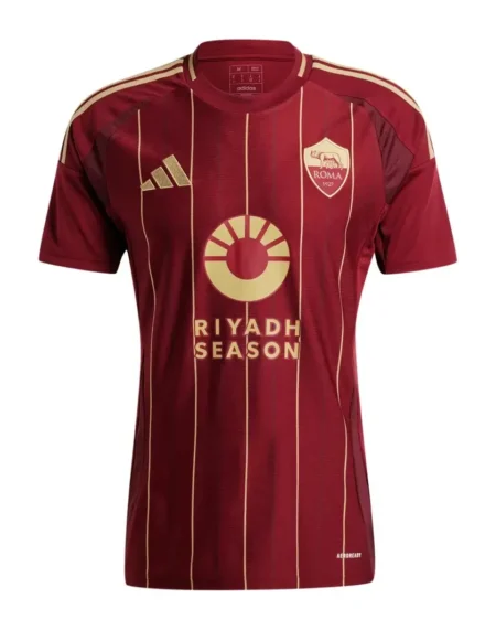 Camisa Titular Roma Vermelha I 2024/25 Masculina