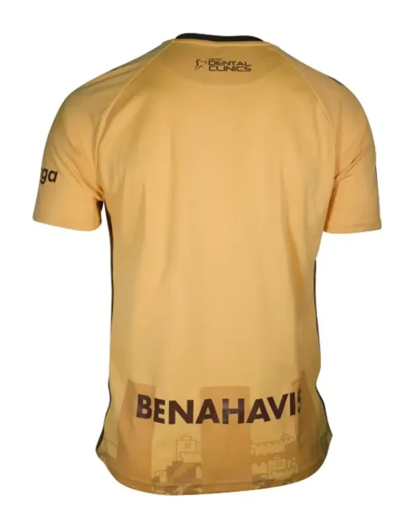 Camisa Málaga Terceira Dourada III 2024/25 Masculina