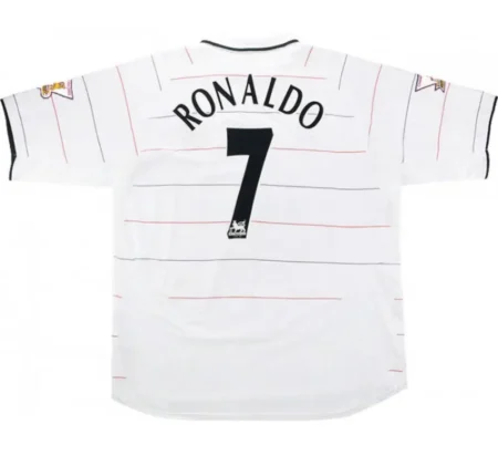 Camisa Manchester United Branca III 2004/05 CR7