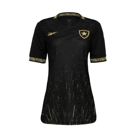 Camisa Reserva Botafogo Preta Away II 2024/25 Feminina