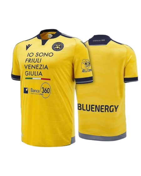 Camisa Reserva Udinese Amarela II 2024/25 Masculina