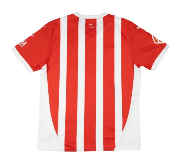 Camisa Titular Sporting de Gijón Vermelha I 2024/25 Masculina