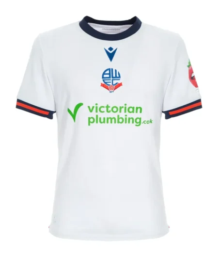 Camisa Bolton Wanderers Titular Branca 2024/25 Masculina