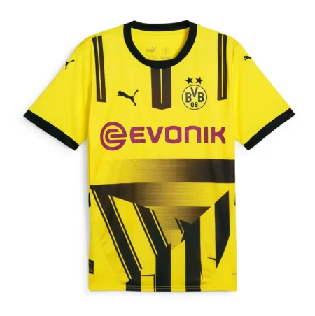 Camisa Titular Borussia Dortmund Amarela Cup 2024/25 Masculina