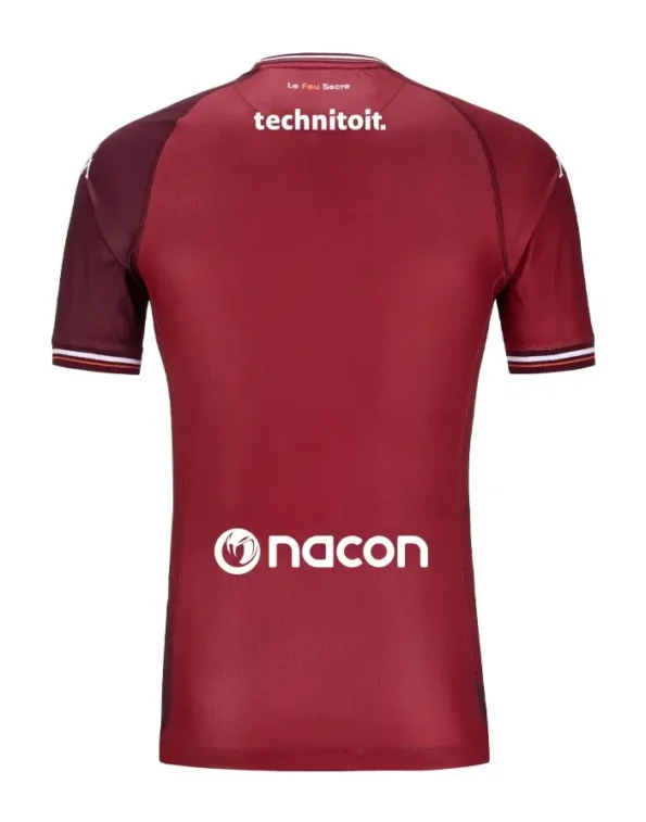 Camisa Titular Metz Vermelha I Home 2024/25 Masculina