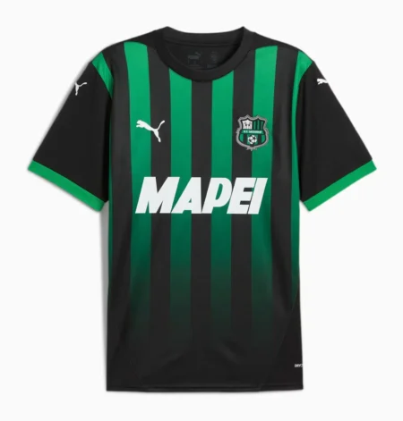 Camisa Titular Sassuolo Preta I 2024/25 Masculina