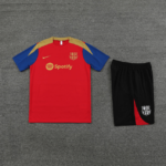 conjunto-de-treino-barcelona-camisa-short-vermelha-2024-25-loja-malta-esportes (3)