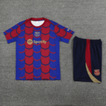conjunto-de-treino-barcelona-camisa-short-vermelha-azul-2024-25-loja-malta-esportes (2)
