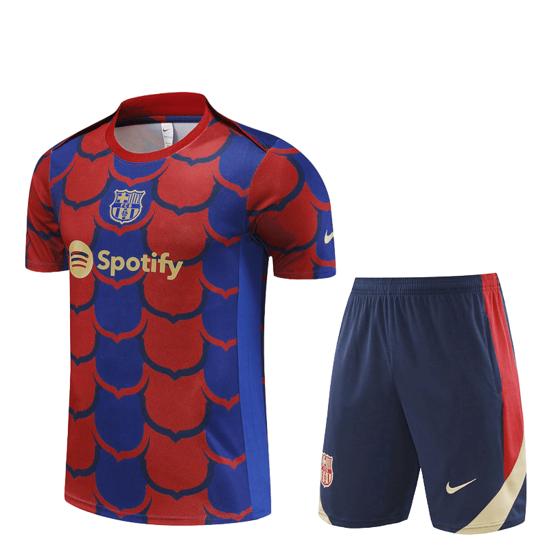conjunto-de-treino-barcelona-camisa-short-vermelha-azul-2024-25-loja-malta-esportes (2) Conjunto Barcelona Treino Camisa/Short Vermelha/Azul 2024/25