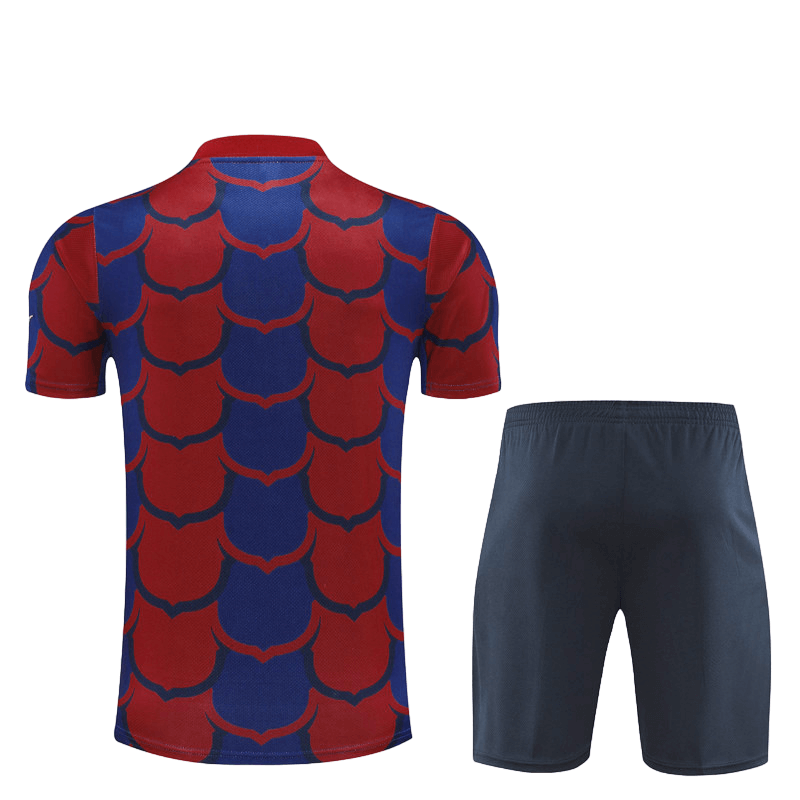 conjunto-de-treino-barcelona-camisa-short-vermelha-azul-2024-25-loja-malta-esportes (3) Conjunto Barcelona Treino Camisa/Short Vermelha/Azul 2024/25