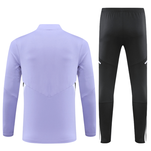 Conjunto de Treino Real Madrid Roxo 2022/23 Jaqueta e Calça