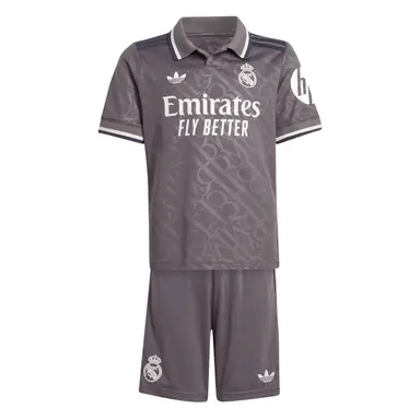 kit-infantil-terceira-real-madrid-mbappe-9-cinza-iii-2024-25-loja-malta-esportes Kit Infantil Real Madrid Terceiro Mbappe #9 Cinza III 2024/25