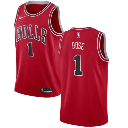 Regata NBA Swingman Chicago Bulls Vermelha Rose #1