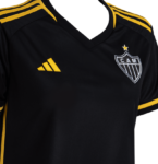 Nova Camisa 3 do Atlético Mineiro Preta 2023/24 Feminina