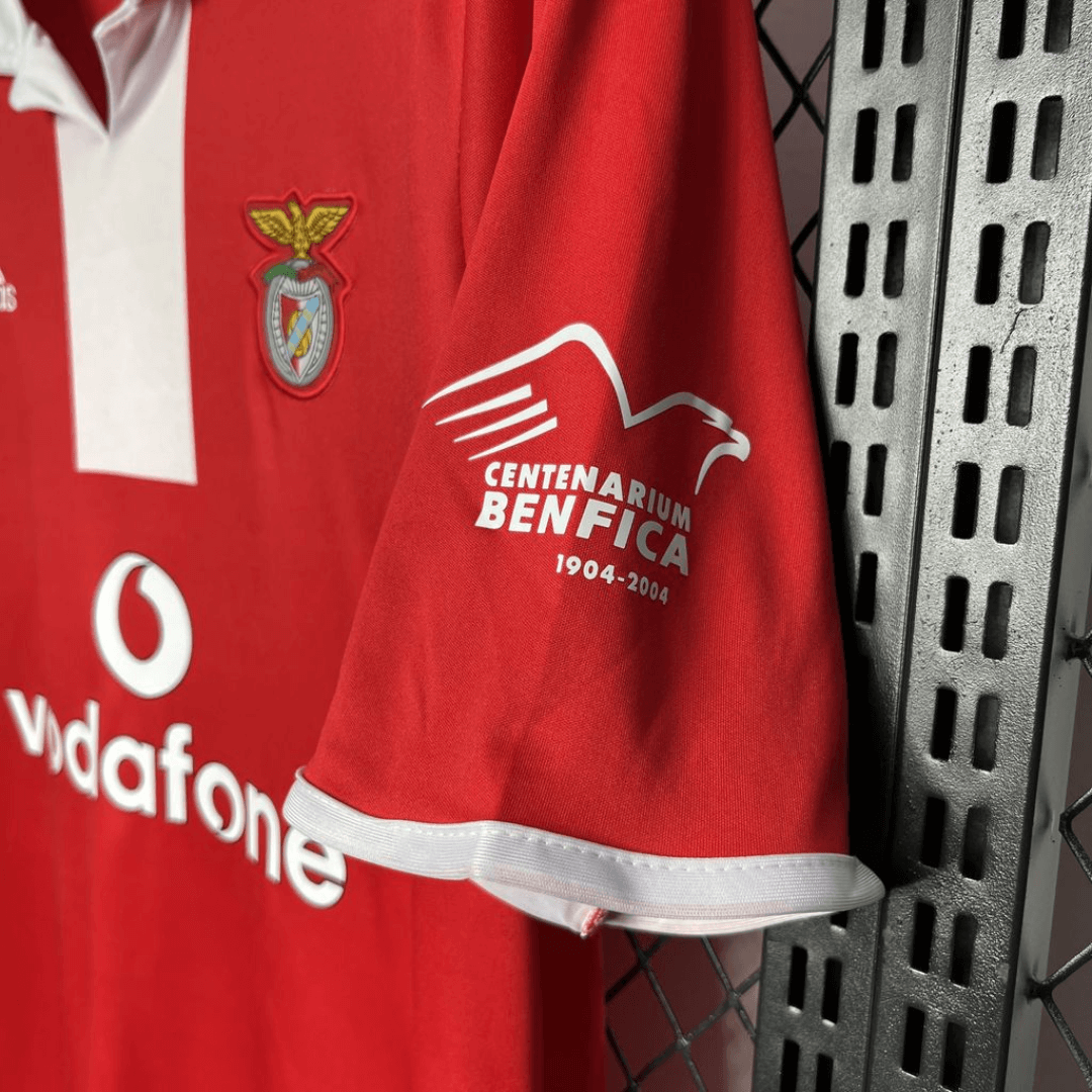 2da3d5fc (1) Camisa Benfica Home I Vermelha 2003/04 Retrô