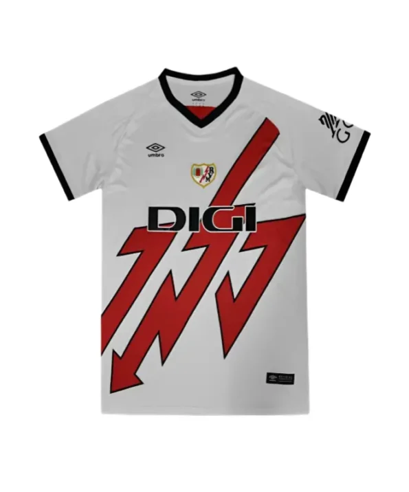 Camisa Rayo Vallecano Home Branca I 2024/25 Masculina