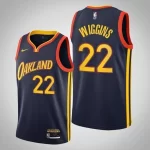 Regata NBA Swingman Golden State Warriors Azul 20-21 Wiggins #22