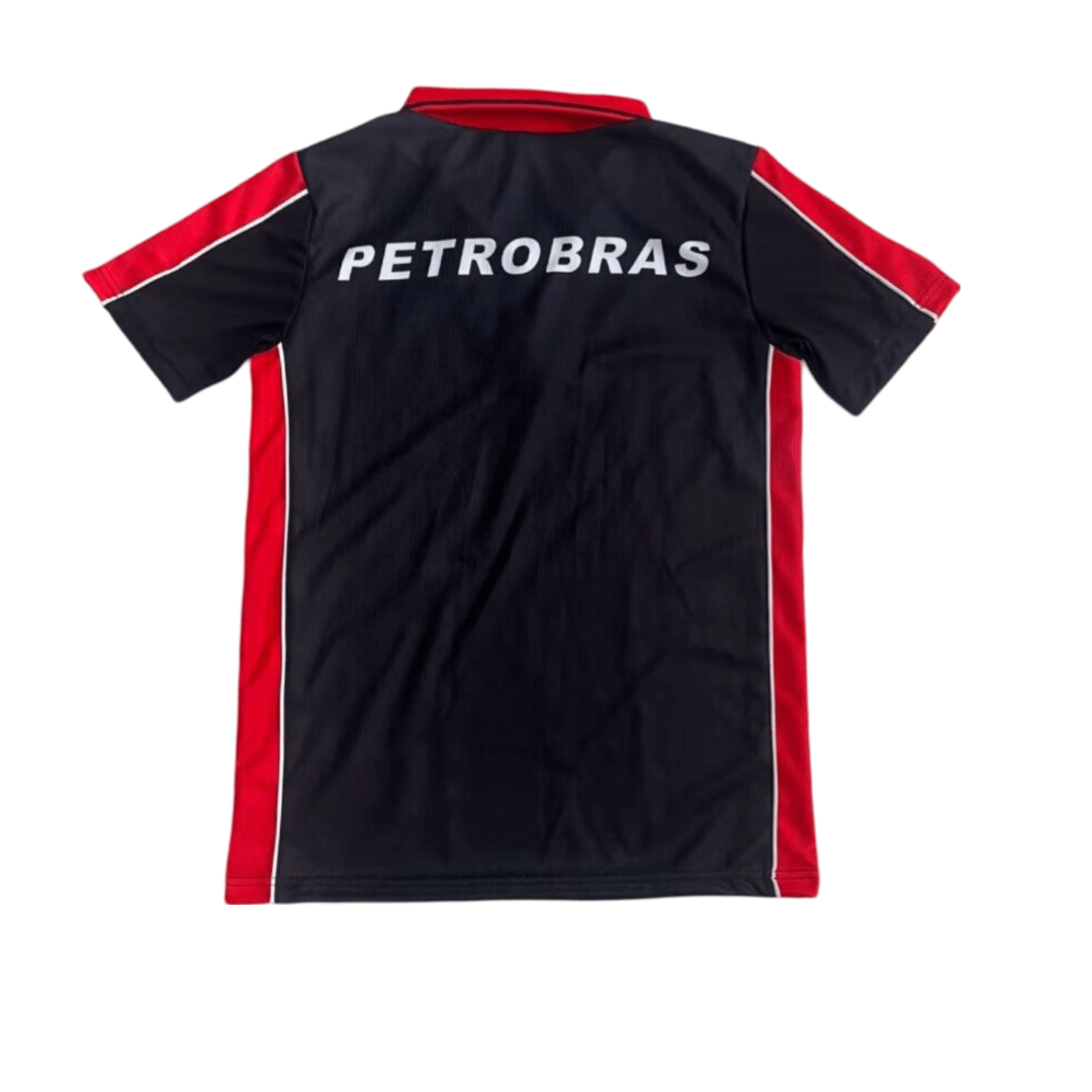 camisa-flamengo-preta-1999-terceira-retro-masculina- Camisa Flamengo Preta Terceira Lubrax 1999 Masculina