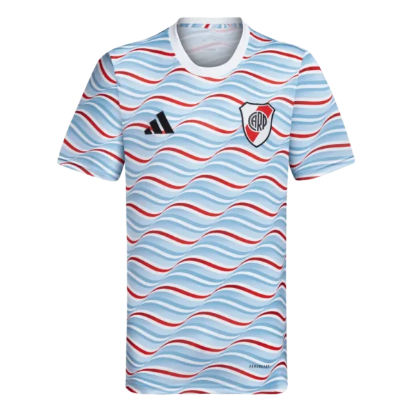 Camisa River Plate Pré-jogo Azul 2024/25 Masculina