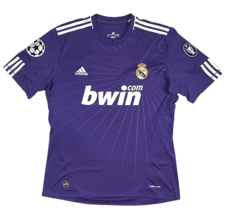 Camisa Real Madrid Roxo Third III Retrô 2010 Masculina