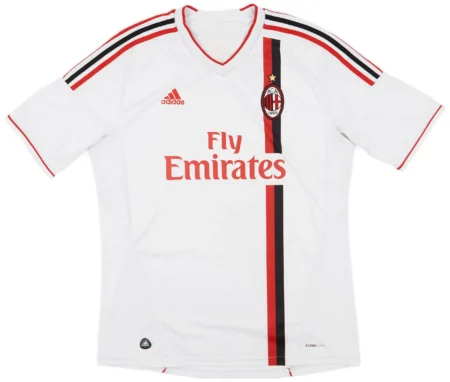 Camisa Ac Milan Reserva Branca Retrô 2011-12 Prince 27