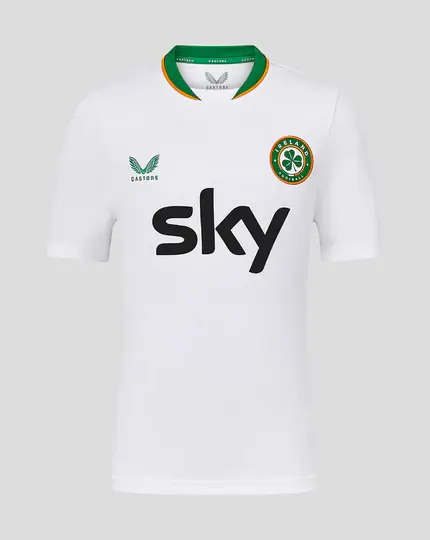 Camisa Reserva da Seleção da Irlanda Branca II 2024-25 Masculina