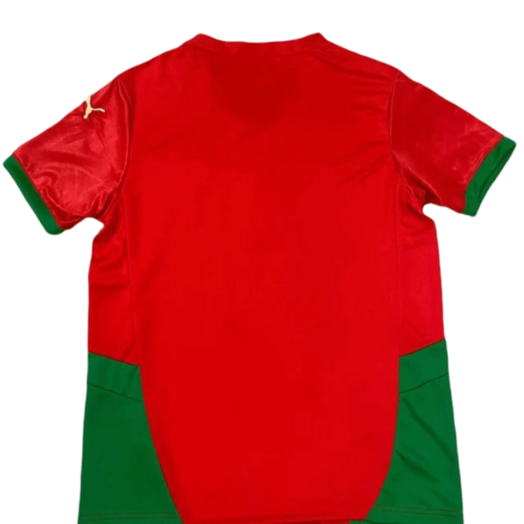 camisa-titular-marrocos-vermelha-i-home-2024-25-masculina- Camisa Titular Marrocos Vermelha I 2024/25 Masculina