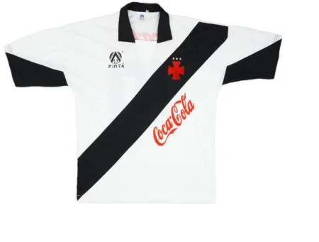 Camisa Vasco Finta Branca 1992 coca cola Masculina