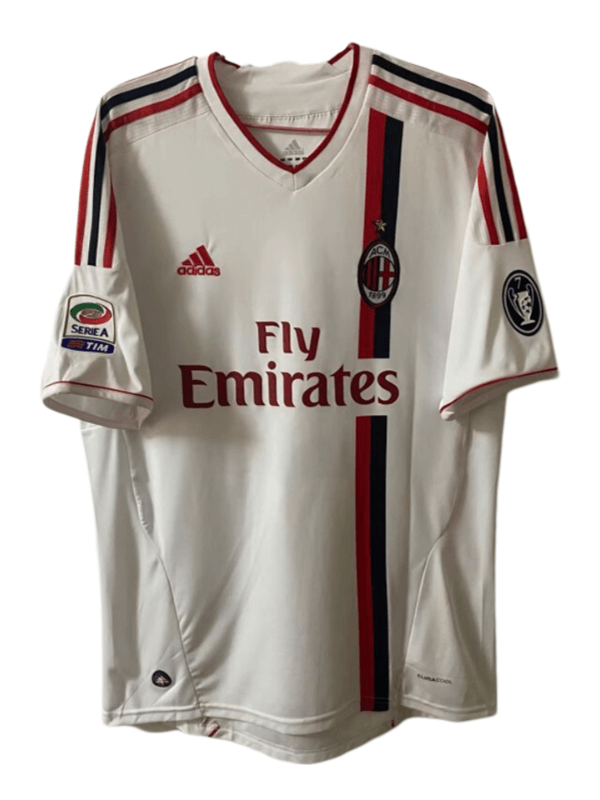 e26fcbba (1) Camisa Ac Milan Reserva Branca Retrô 2011-12 Prince 27
