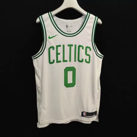 Regata NBA Icon Edition Authentic Boston Celtics Branca TATUM #0