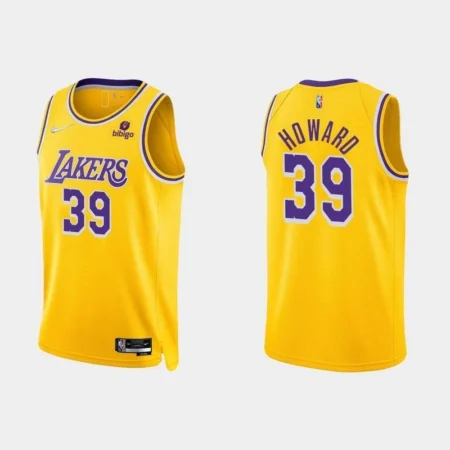 Regata NBA 75ºaniversario  Los Angeles Lakers Amarela 21-22 Howard #39