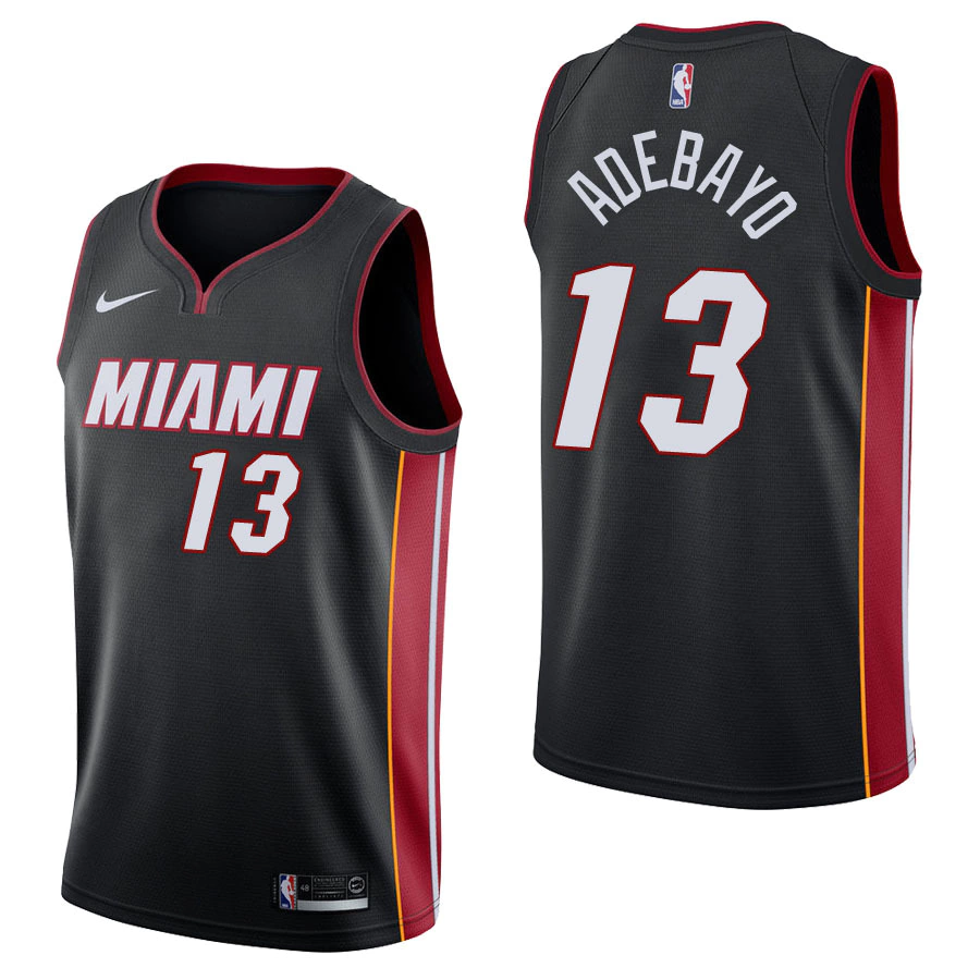 regata-nba-nike-swingman-miami-heat-preta-adebayo-13-1024-1024 Regata NBA Swingman Miami Heat Preta Adebayo #13